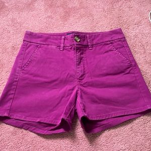 hi-rise shortie shorts